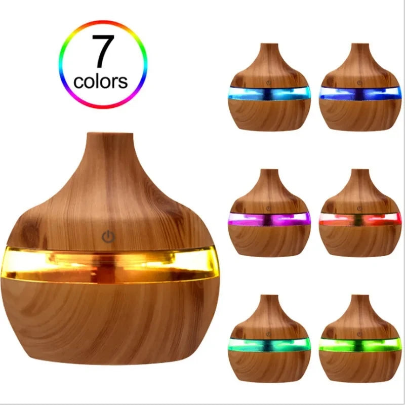 Wooden Essential Oil Humidifier