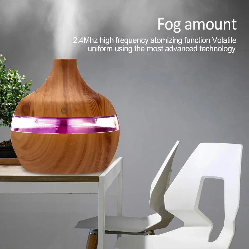 Wooden Essential Oil Humidifier