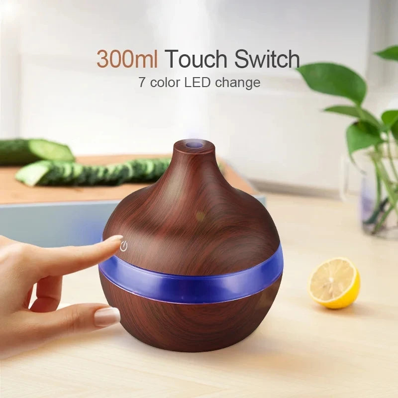 Wooden Essential Oil Humidifier