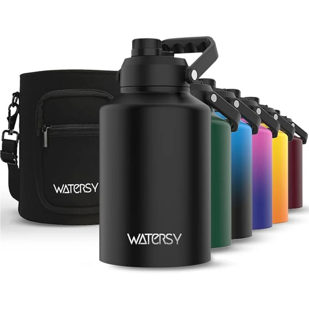Watersy Insulated Water Bottle|Stainless Steel Thermos